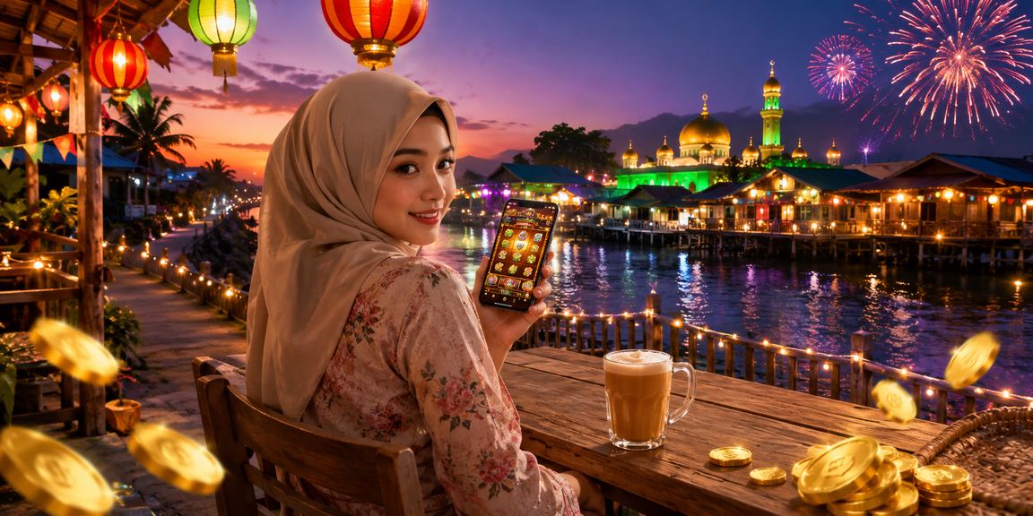 Pengguna Malaysia mengakses permainan kasino popular gatotkaca123 melalui telefon pintar